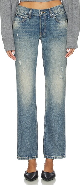 EB Denim Low Rise Straight Leg