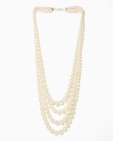 Thumbnail for your product : Charming charlie Four-Strand Pearl Necklace