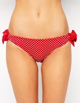Thumbnail for your product : Pour Moi? Pour Moi Spice Island Tie Side Bikini Bottom