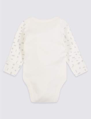 Marks and Spencer Pure Cotton I Love My Grandad Bodysuit