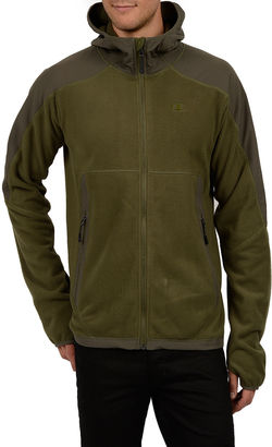 Champion Hooded Pill-Resistant Microfleece Jacket
