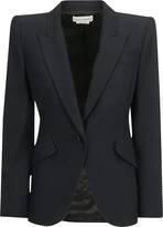 Thumbnail for your product : Alexander McQueen Single-Breasted Structured Blazer