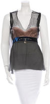 Thumbnail for your product : Lanvin Silk Top