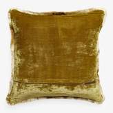 Thumbnail for your product : Anke Drechsel Silk Velvet Fringe Pillow Antique Gold