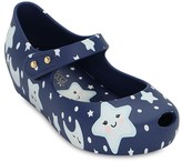 Thumbnail for your product : Mini Melissa Glow In The Dark Print Rubber Shoes