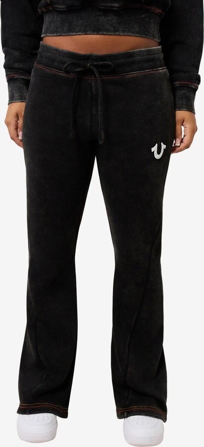 True Religion Women's Washed Old Multi Low Rise Pants