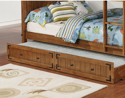 Coaster Company Oakdale Storage Trundle Rustic Honey