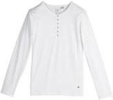 Thumbnail for your product : La Redoute R essentiel Long-Sleeved Organic Cotton Grandad-Style T-Shirt