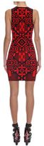 Thumbnail for your product : Alexander McQueen Patchwork Jacquard Knit Halter Mini Dress
