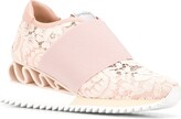Thumbnail for your product : Le Silla Rubel Wave lace sneakers
