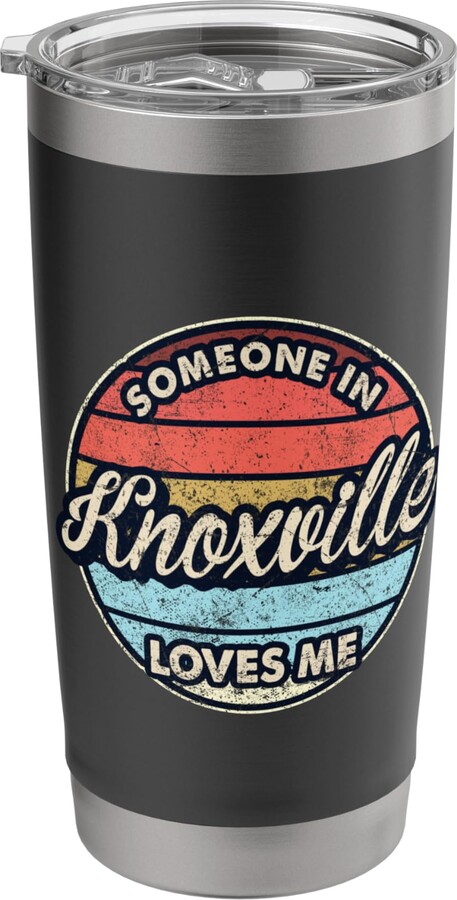 Someone Loves Me In US City Of Knoxville Tennessee Someone In Knoxville Loves Me City US USA Stainless Steel Insulated Tumbler