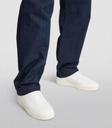 Thumbnail for your product : Sandro Leather Low-Top Sneakers