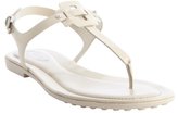 Thumbnail for your product : Tod's bone leather anklestrap sandals