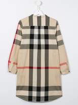 Thumbnail for your product : Burberry Kids Check Cotton Shirt Dress
