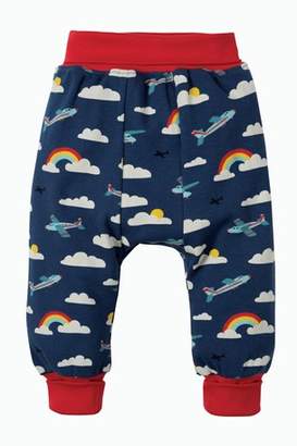 Next Boys Frugi Organic Blue/Navy/Aeroplane Soft And Comfy Parsnip Trouser