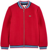 Thumbnail for your product : Lacoste Embossed jersey sweatshirt