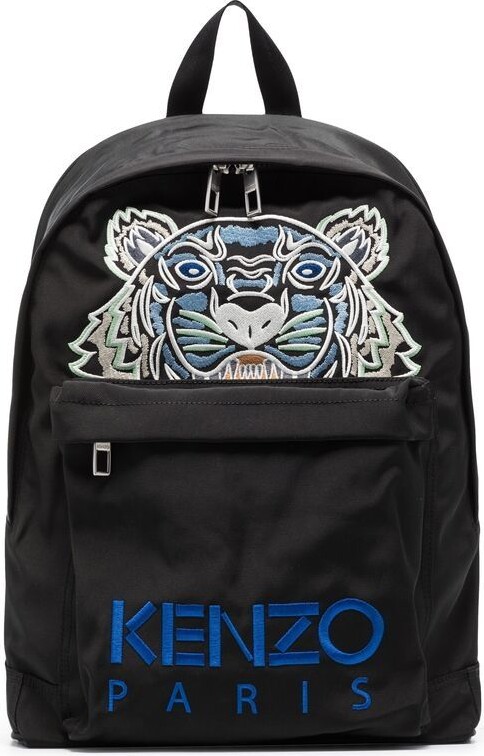 Kenzo Classic Tiger logo-embroidered backpack - ShopStyle