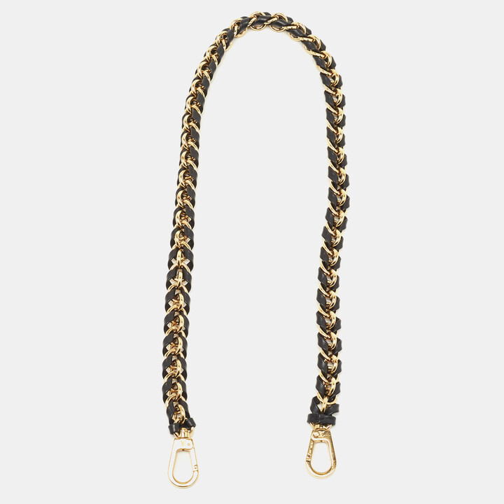 vuitton patent leather chain