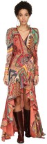 Thumbnail for your product : Etro Printed Gauze Wrap Dress
