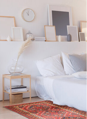 Bungalow Rose Teimani Red Rug 3'7\