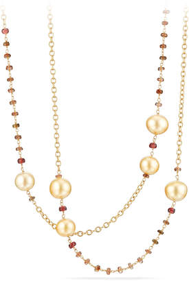 David Yurman Cultured South Sea Golden Pearls, 10-12mm