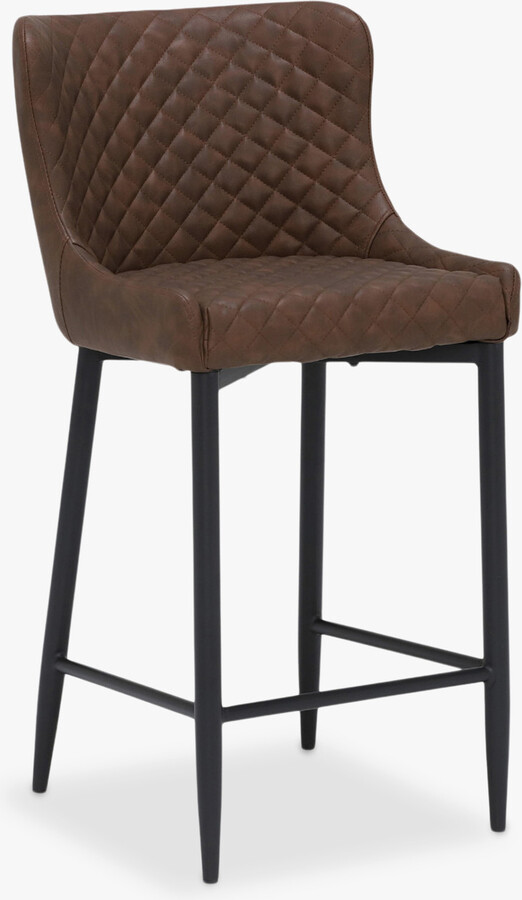 Barker and Stonehouse Rivington Upholstered Counter Stool ShopStyle