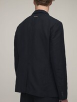 Thumbnail for your product : Armani Exchange Linen & Viscose Jacket