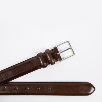 Paul Smith Men's Classic Brown Leather Suit Belt