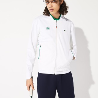 Lacoste Men's SPORT Roland Garros Pique Zip-Up Jacket - ShopStyle Outerwear