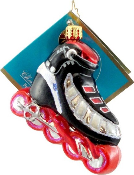 Christopher Radko ChristopherRadko3.5InchBladeRacerEverydayTreeOrnament,OrnamentSkateShoeSport(1PC)