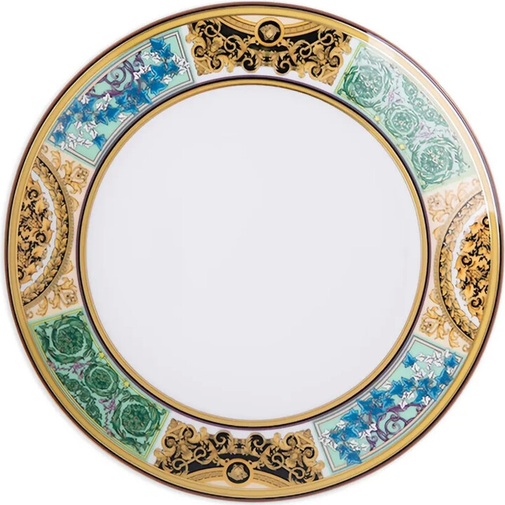 Versace Home Baroque-Patterned Plate (21cm)
