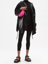 Thumbnail for your product : Norma Kamali High-rise Cropped Jersey Leggings - Black