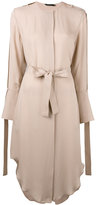Thumbnail for your product : Calvin Klein tab-detailed shirt dress