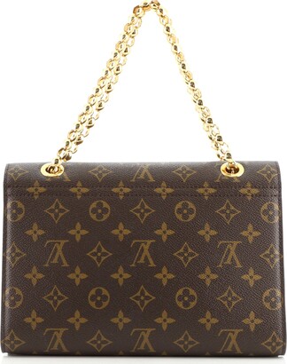 Louis Vuitton Black Monogram Canvas Victoire Chain Bag Louis Vuitton