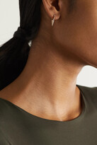 Thumbnail for your product : Maria Tash Triple Spike 6.5mm 18-karat Rose Gold Diamond Earring - one size