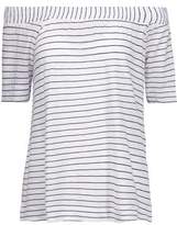 Thumbnail for your product : Splendid Off-The-Shoulder Striped Stretch-Jersey Top