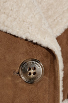 Thumbnail for your product : Burberry Suede and shearling coat