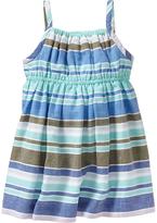 Thumbnail for your product : Old Navy Striped Smocked Sundresses for Baby
