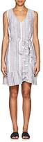 Thumbnail for your product : Barneys New York WOMEN'S STRIPED CHAMBRAY WRAP DRESS