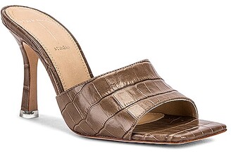 black suede studio valentina mule