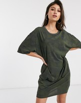 Thumbnail for your product : G Star G-Star pattern dress in khaki