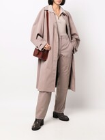 Thumbnail for your product : Lemaire Single-Breasted Cotton Trench Coat