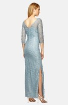 Thumbnail for your product : Kay Unger Sequin Lace Colum Gown