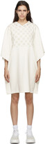 Thumbnail for your product : MM6 MAISON MARGIELA White Polka Dot Hooded Dress