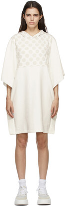 MM6 MAISON MARGIELA White Polka Dot Hooded Dress
