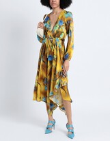 Thumbnail for your product : Topshop Midi Dress Ocher