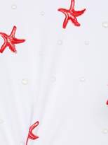 Thumbnail for your product : Roberto Cavalli Junior Teen starfish motif top