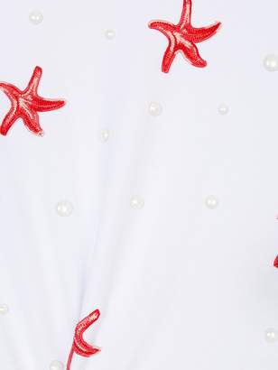 Roberto Cavalli Junior Teen starfish motif top