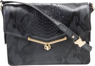 Botkier Embossed Leather Messenger Bag