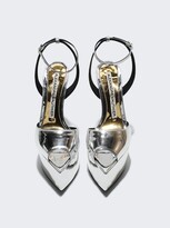 Thumbnail for your product : Alexandre Vauthier High Heel Platform Sandal Silver